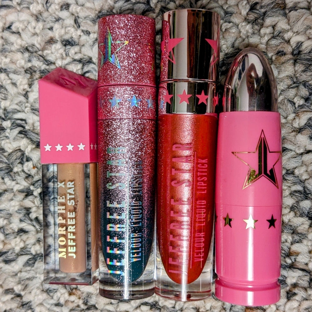 BRAND NEW (without boxes) Jeffree Star Lipstick LOT - Can seperate - XMAS!!